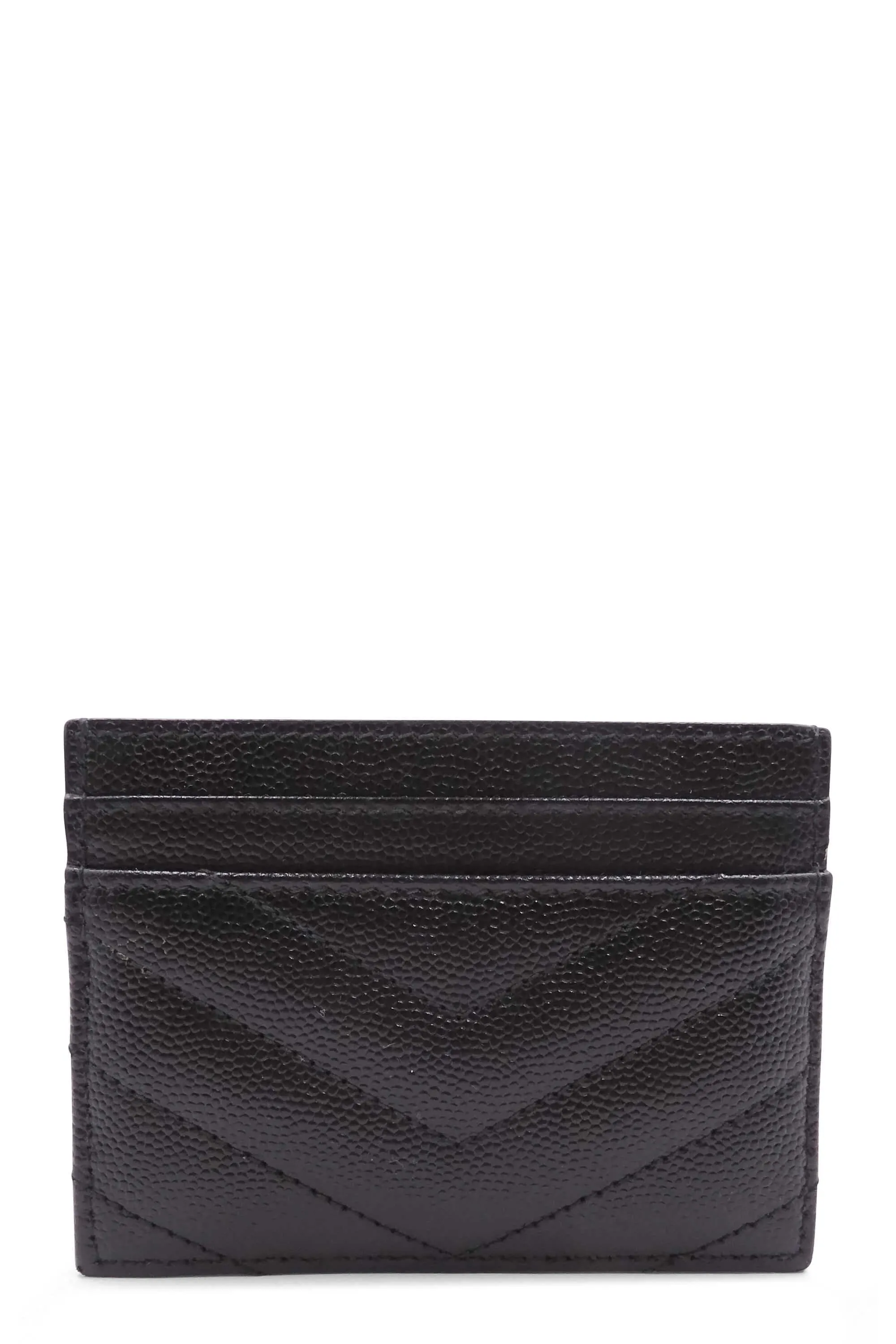 Monogram Card Holder Black