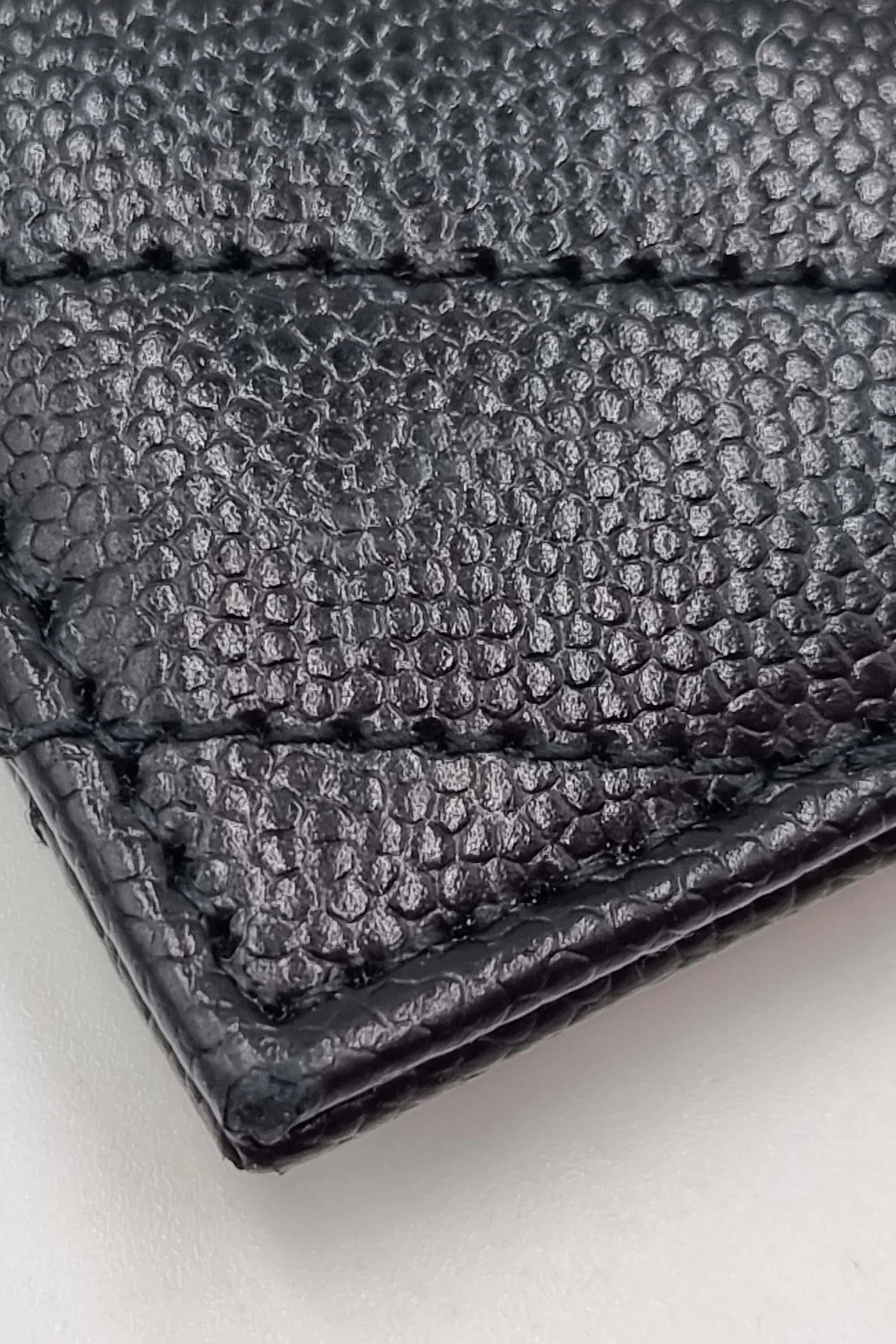 Monogram Card Holder Black