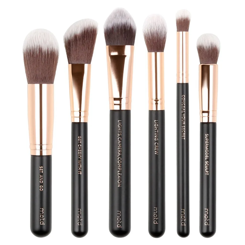 MOTD Pretty Perfect Essential Face Makeup Brush Set