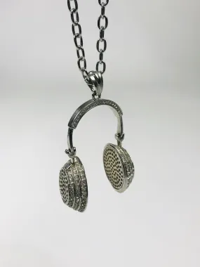 Necklace With Headphone Pendant