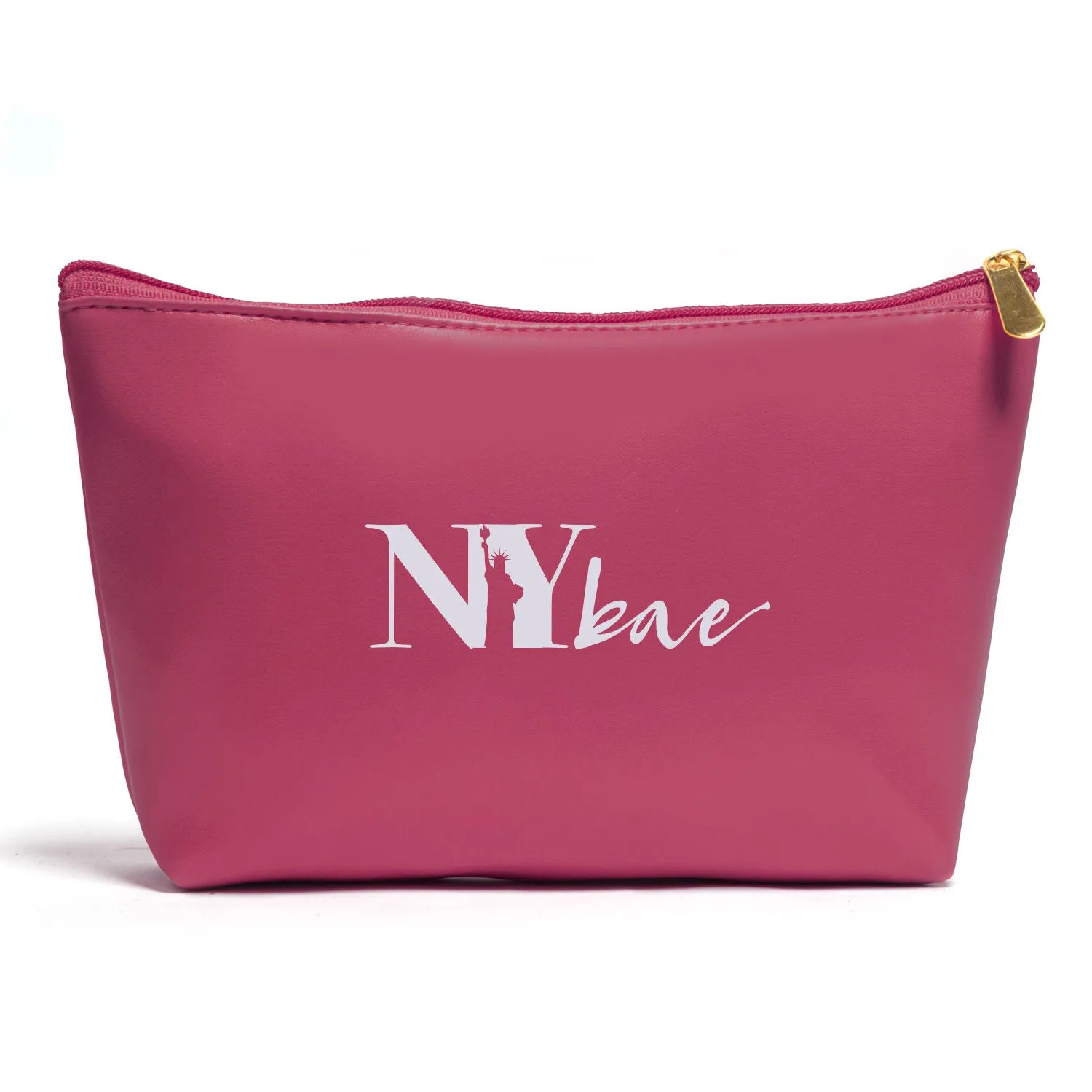 NY Bae Pink Pouch | Makeup Bag | Multi Purpose | Travel Friendly