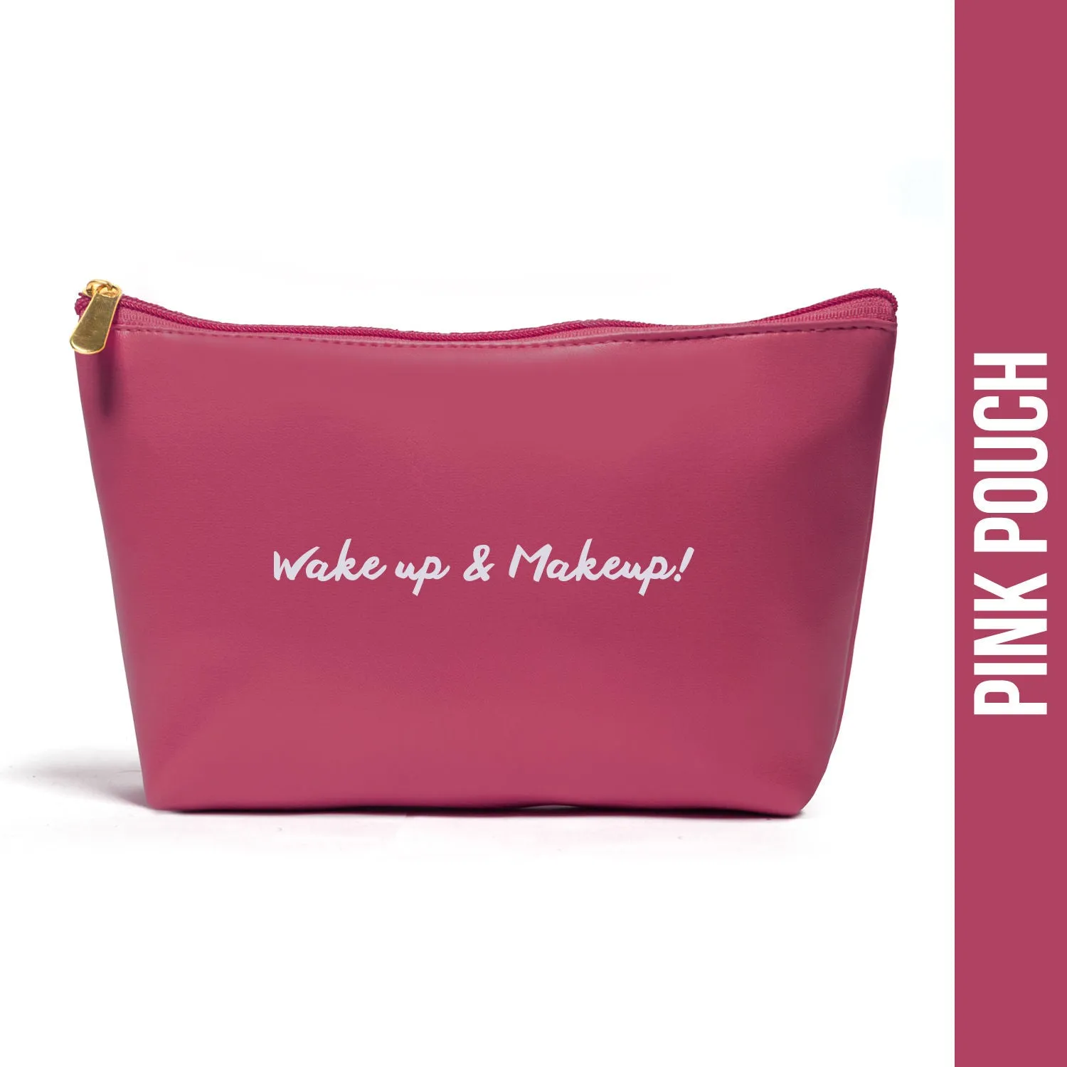 NY Bae Pink Pouch | Makeup Bag | Multi Purpose | Travel Friendly