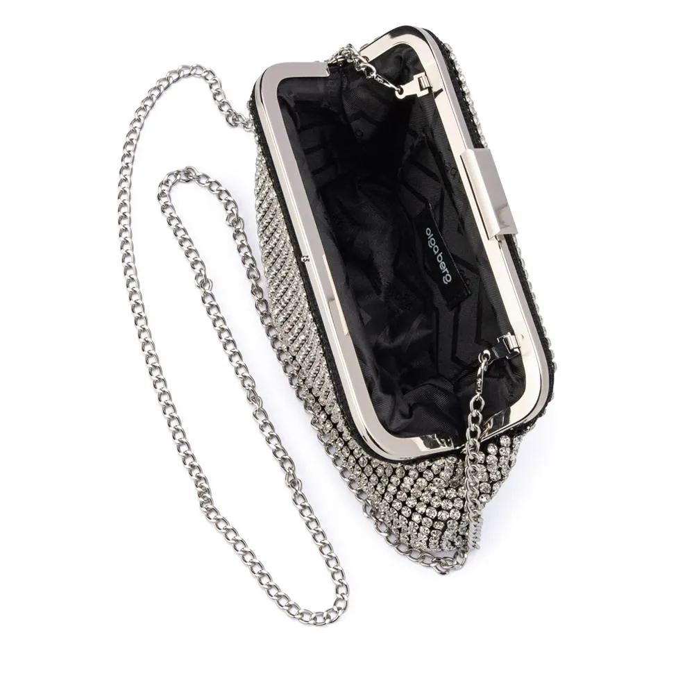 OB2069 JERRY CRYSTAL VINTAGE CLUTCH