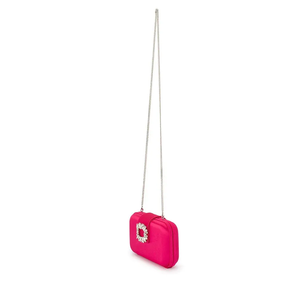OB6446 EMMY CRYSTAL TRIM CLUTCH