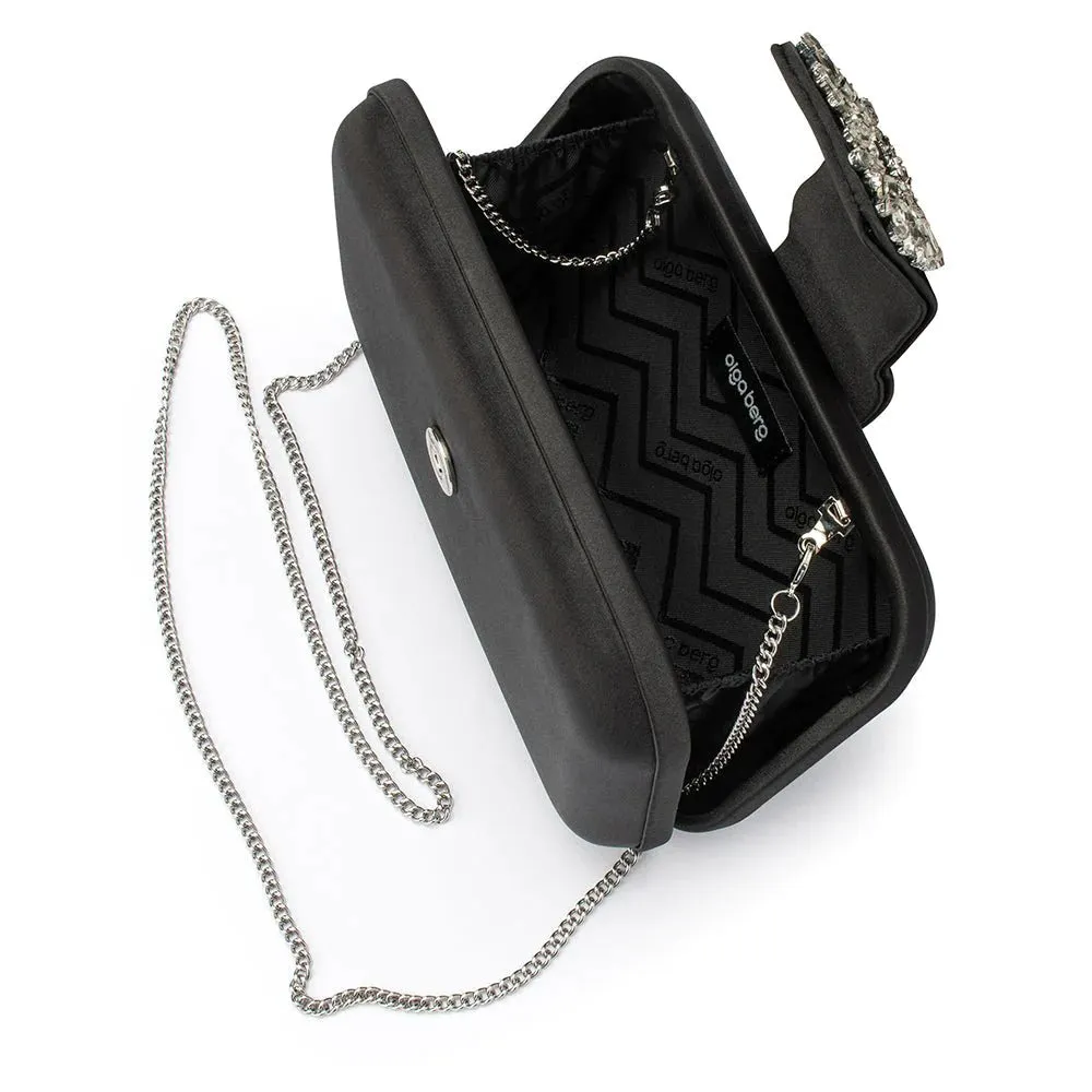 OB6446 EMMY CRYSTAL TRIM CLUTCH