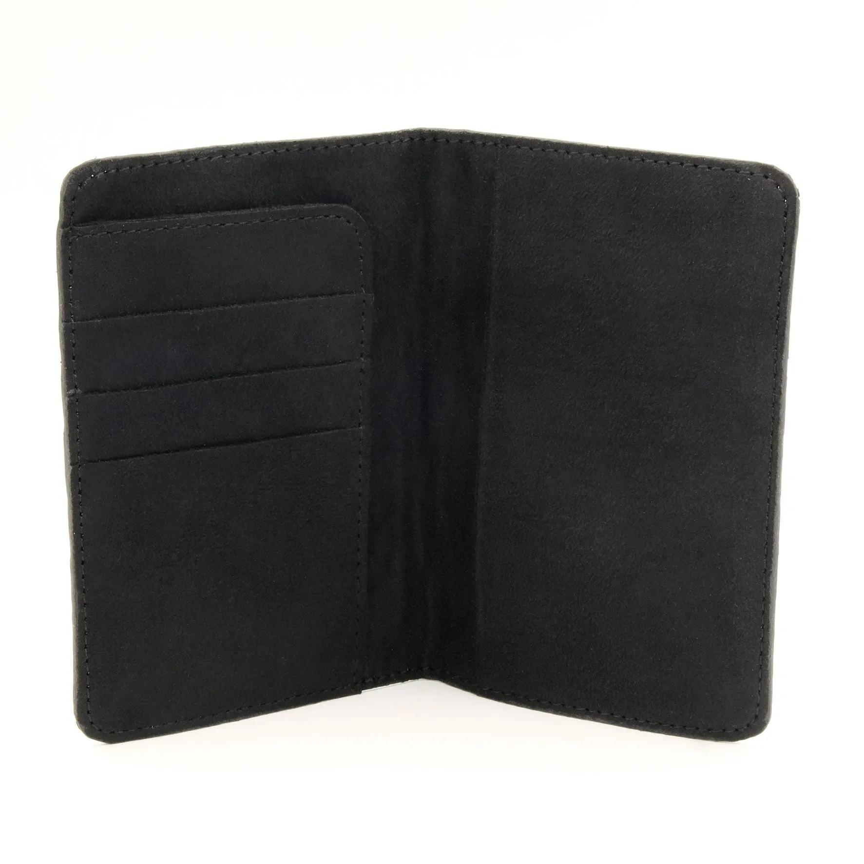 Onyx Black Python Passport Cover