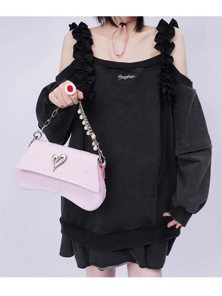 Original pearl chain handbag & shoulder bag【s0000001484】