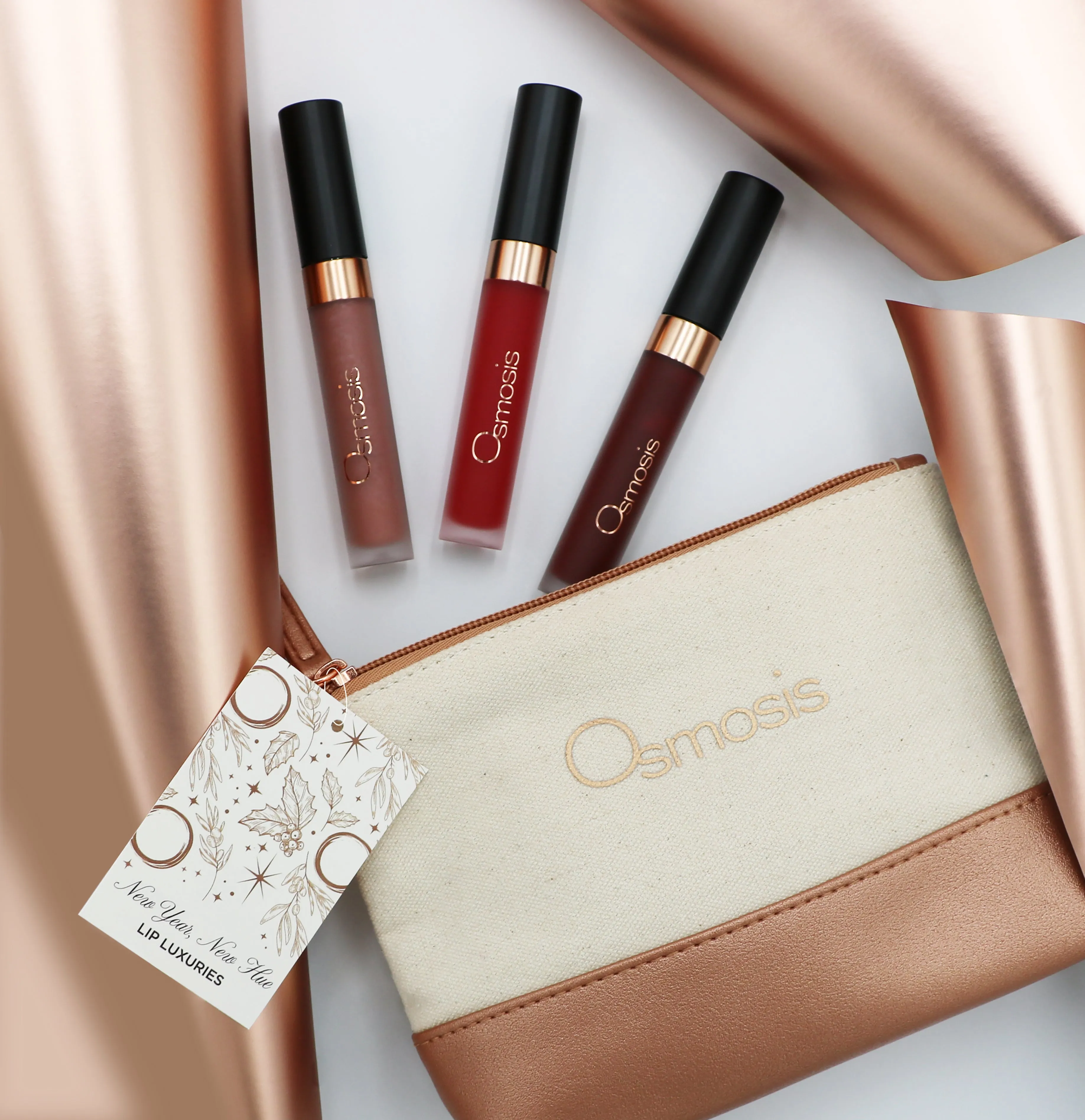 Osmosis New Year, New Hue Lip Luxuries Kit