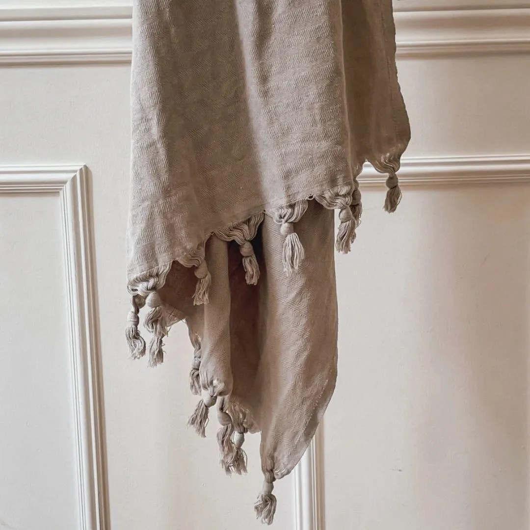 oversized turkish towel - abyss