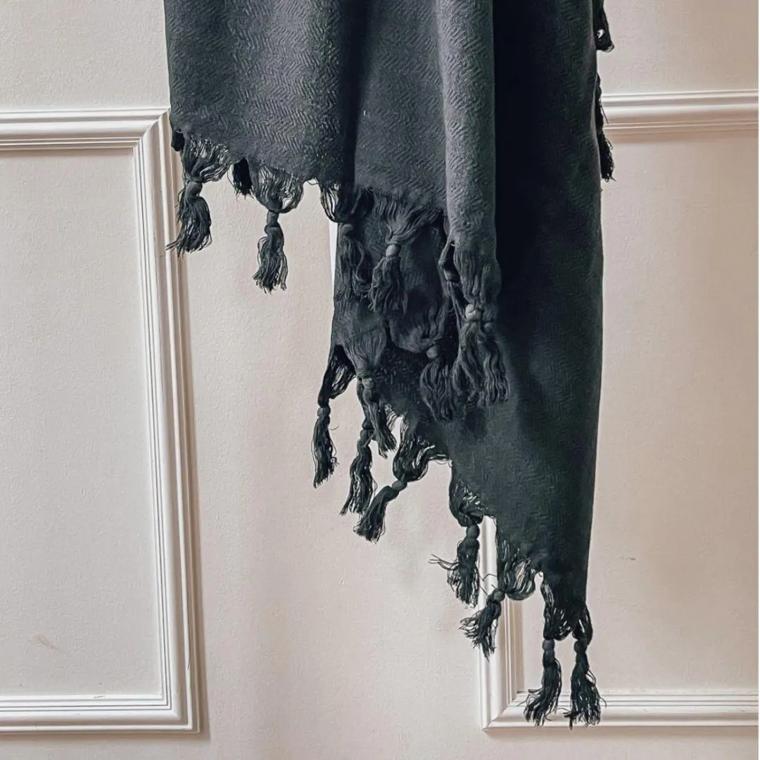 oversized turkish towel - abyss