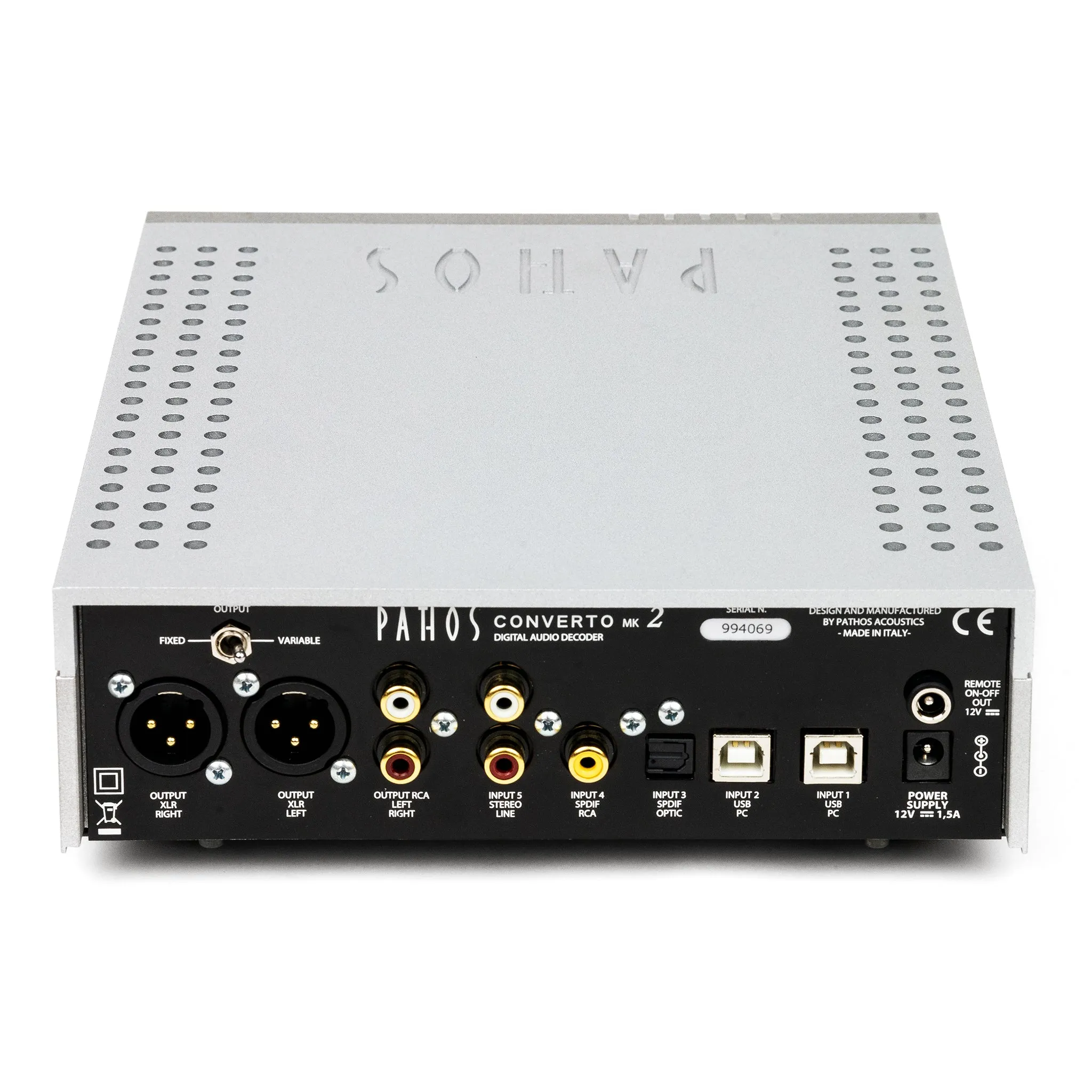 Pathos Converto MkII DAC / Preamp / Headphone Amp