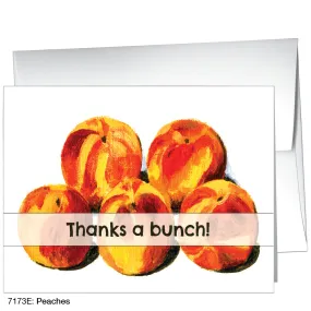 Peaches, Greeting Card (7173E)