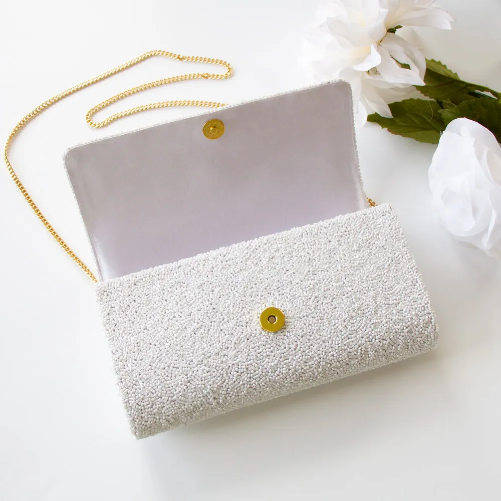 Personalized Bridesmaid Clutch Purse Gift (FOG)