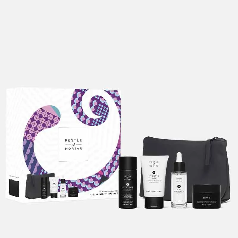 Pestle & Mortar 4 Step Night Routine Gift Set