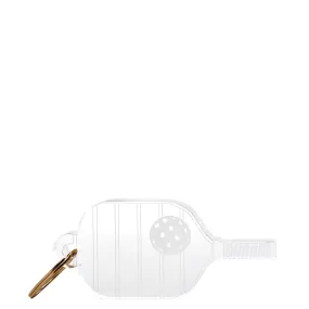 Pickleball Lucite Key Chain