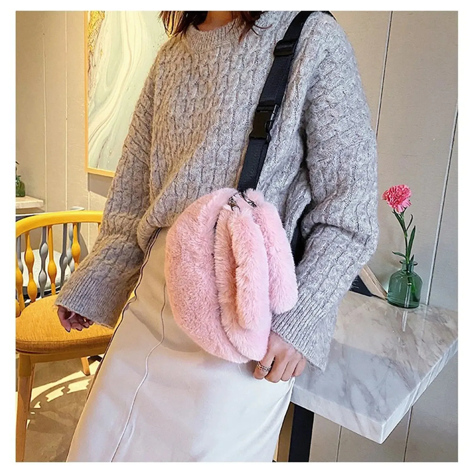 Plush Fanny Pack