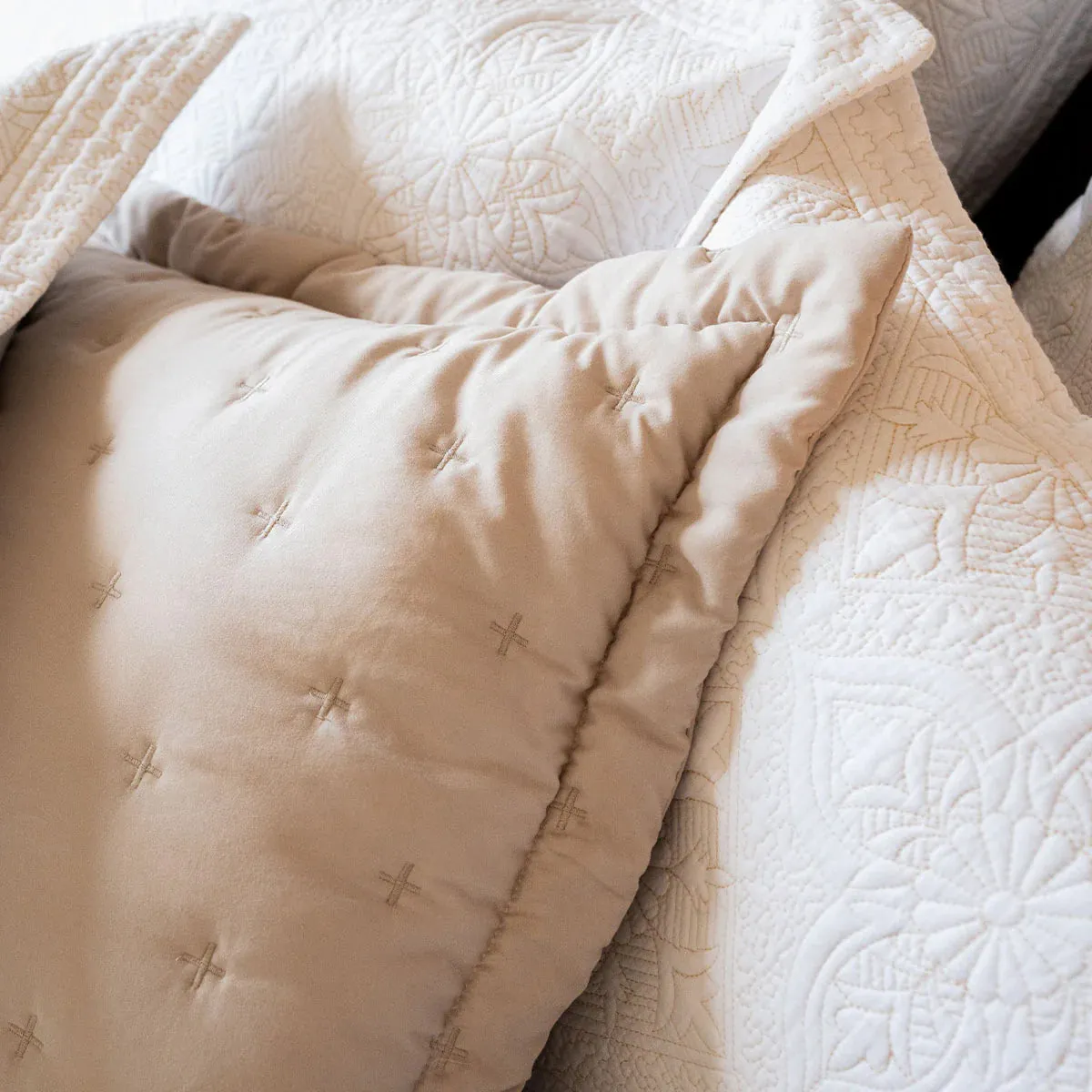 Portofino Oatmeal Bedspread