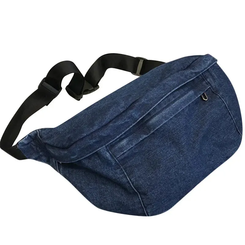 Pre Order:  Large Denim Crossbody Bag