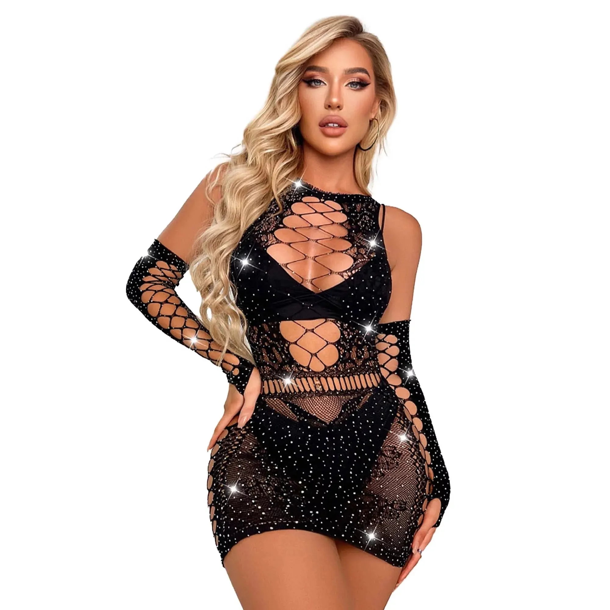 "Alluring Sheer Lace - Soft Deep V Lingerie for Ultimate Seduction"