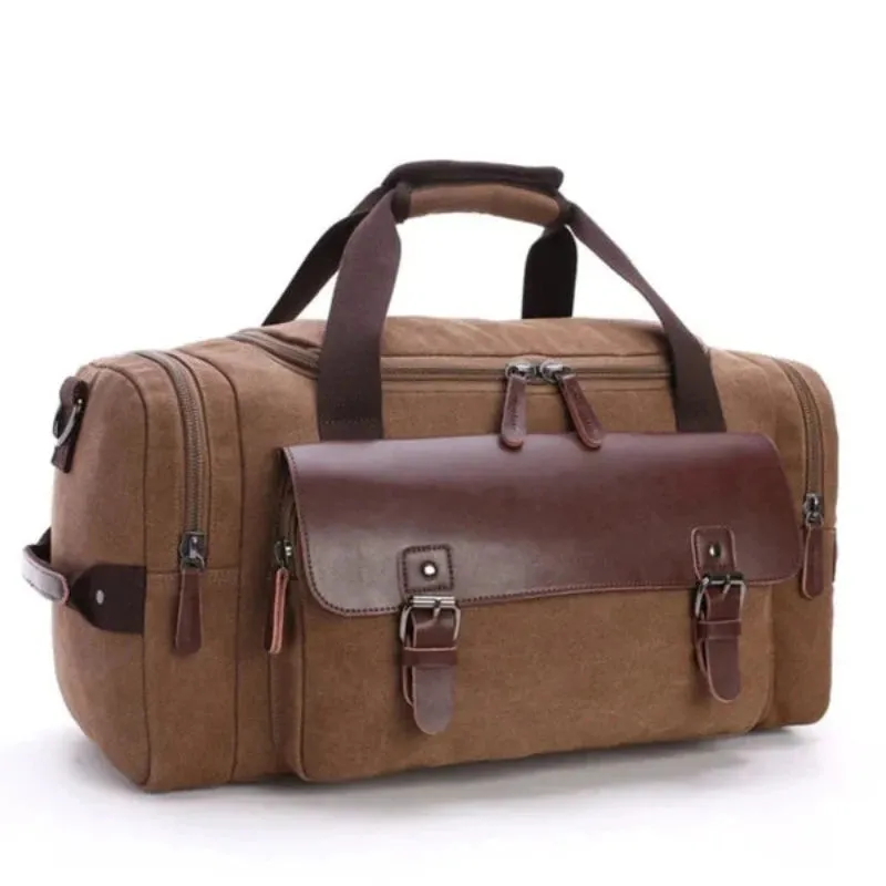 Retro Titan Canvas Duffle Bag