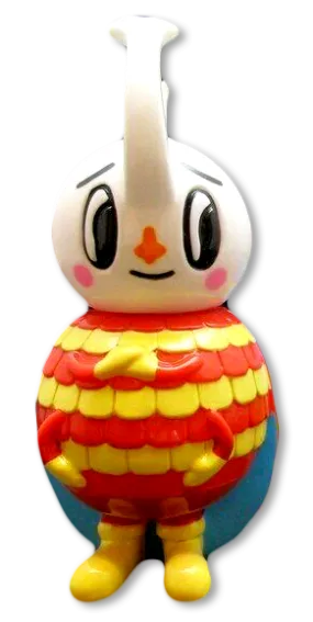 Rumbbell Makalele Sofubi To-Fu Oyako DevilRobots x Ryan Lee Fitness Soft Vinyl Toy Sofvi Figure