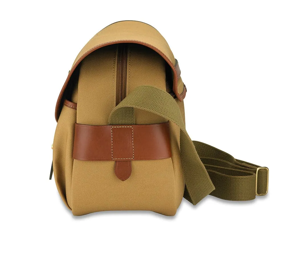S4 Camera Bag - Black Canvas / Tan Leather