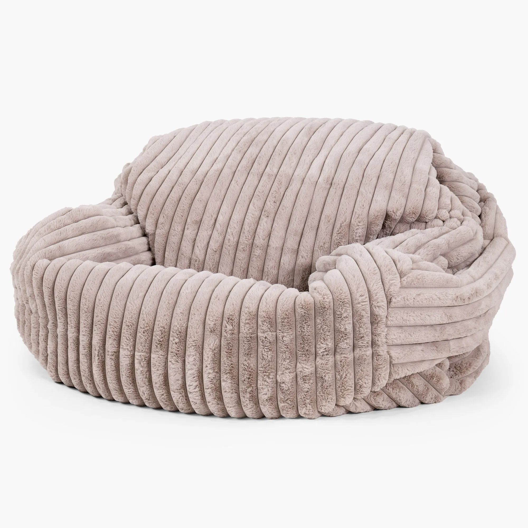 Sabine Bean Bag Sofa - Ultra Plush Cord Minky