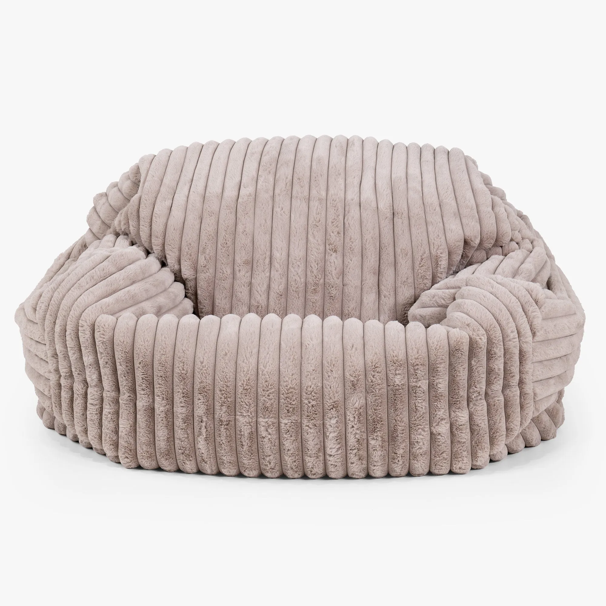 Sabine Bean Bag Sofa - Ultra Plush Cord Minky