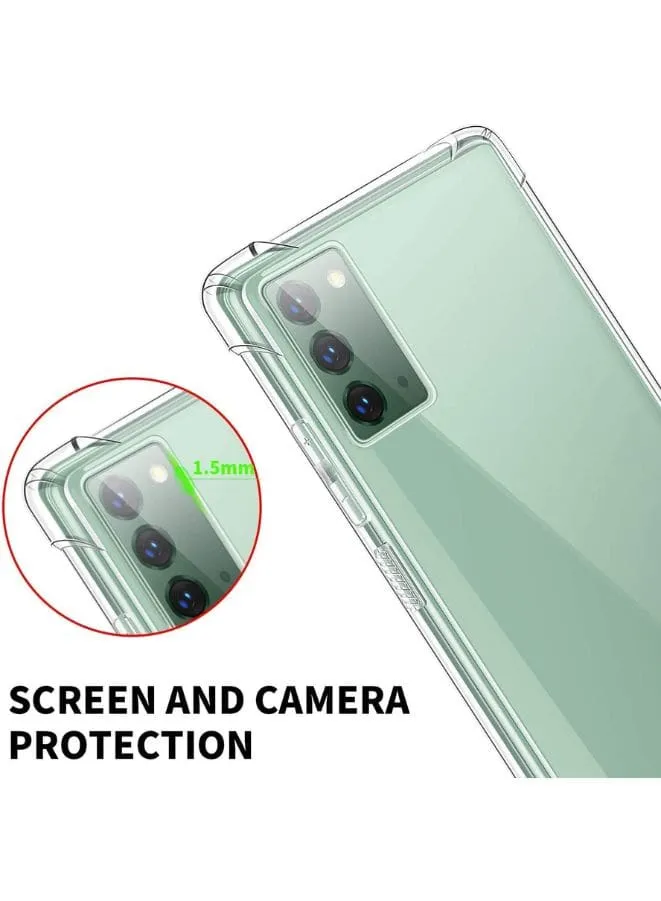 Samsung Galaxy Note 20 Case Cover Protective Shock Absorption Bumper soft Transparent Case for Samsung Galaxy Note 20