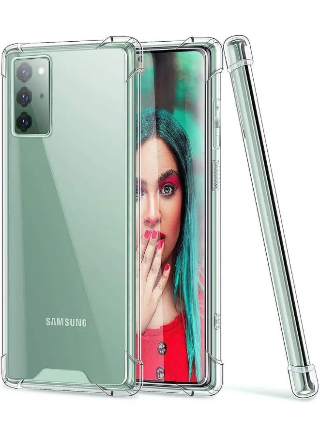Samsung Galaxy Note 20 Case Cover Protective Shock Absorption Bumper soft Transparent Case for Samsung Galaxy Note 20