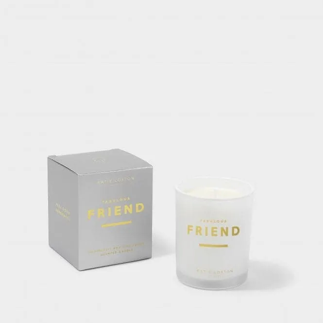 Sentiment Fabulous Friend Grapefruit and Pink Peony Candle KLC224