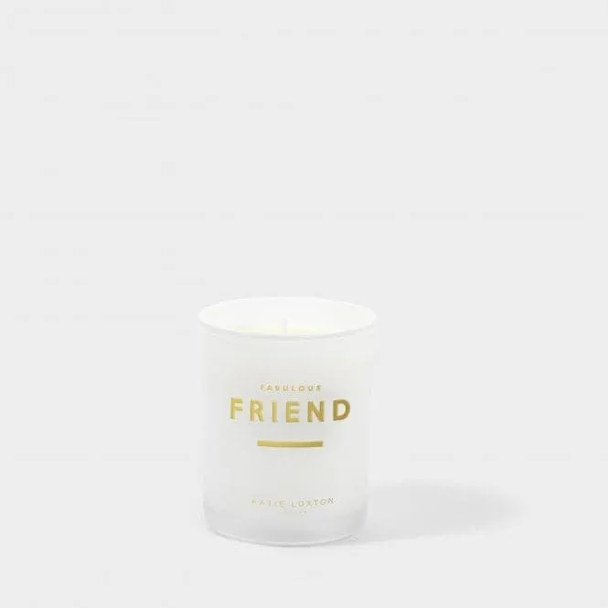 Sentiment Fabulous Friend Grapefruit and Pink Peony Candle KLC224