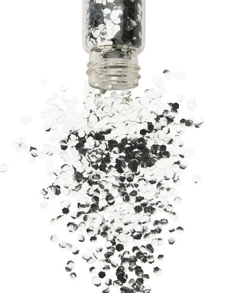 SILVER BIODEGRADABLE GLITTER