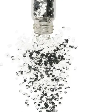 SILVER BIODEGRADABLE GLITTER