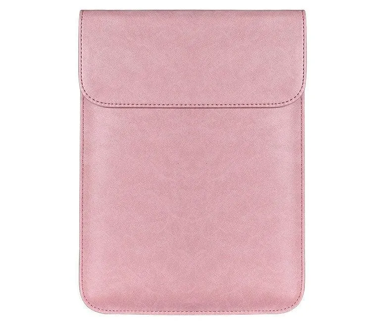 Sleek 2 In 1 Men's Slim Laptop Sleeve -Pink
