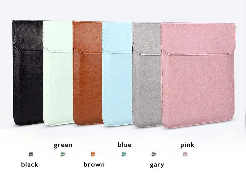 Sleek 2 In 1 Men's Slim Laptop Sleeve -Pink