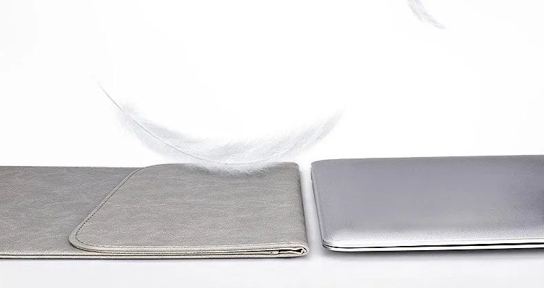 Sleek 2 In 1 Men's Slim Laptop Sleeve -Pink