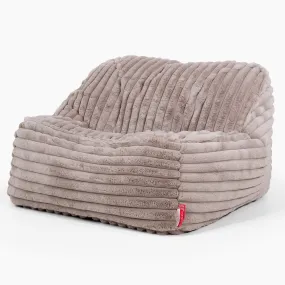 Sloucher Bean Bag Chair - Ultra Plush Cord Minky