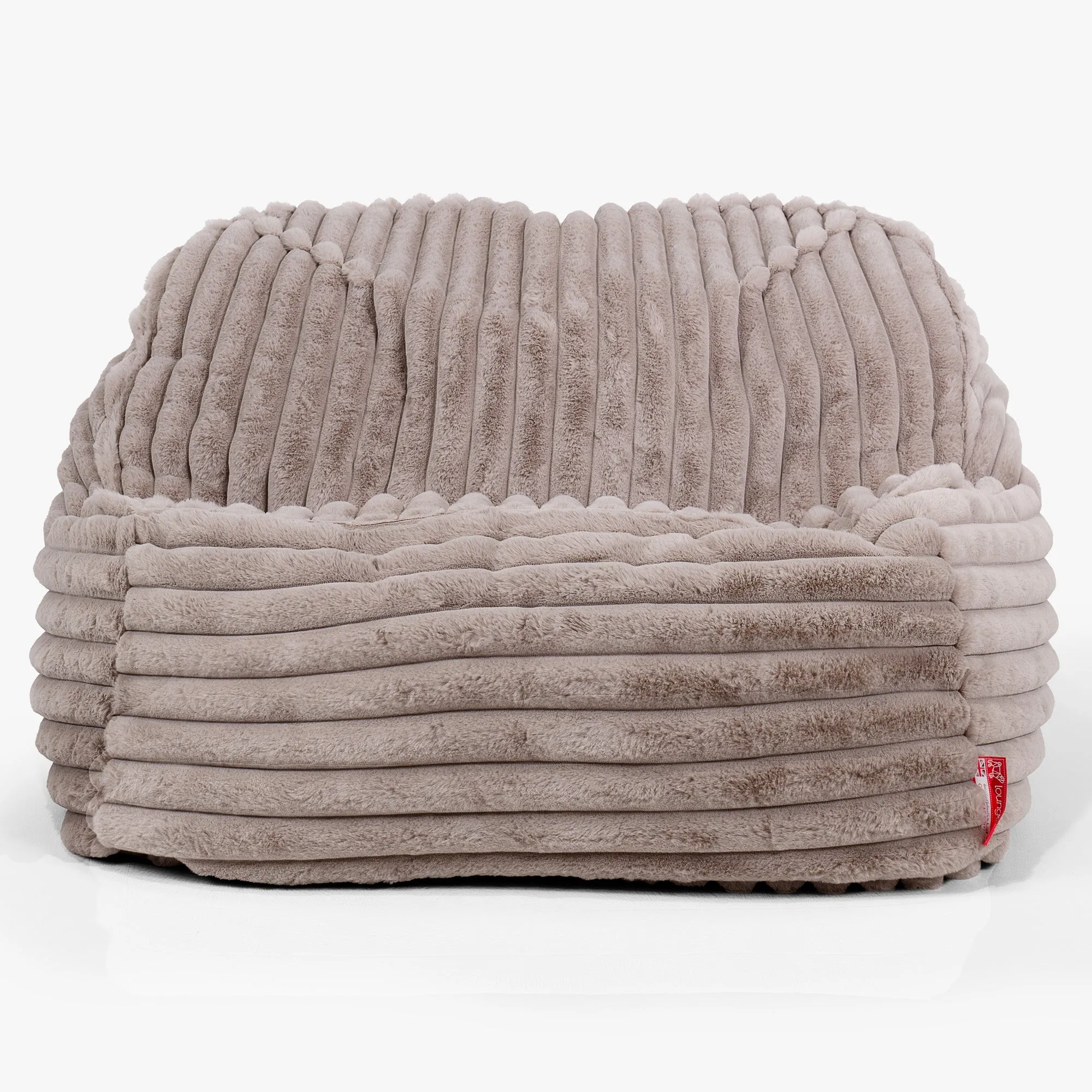 Sloucher Bean Bag Chair - Ultra Plush Cord Minky