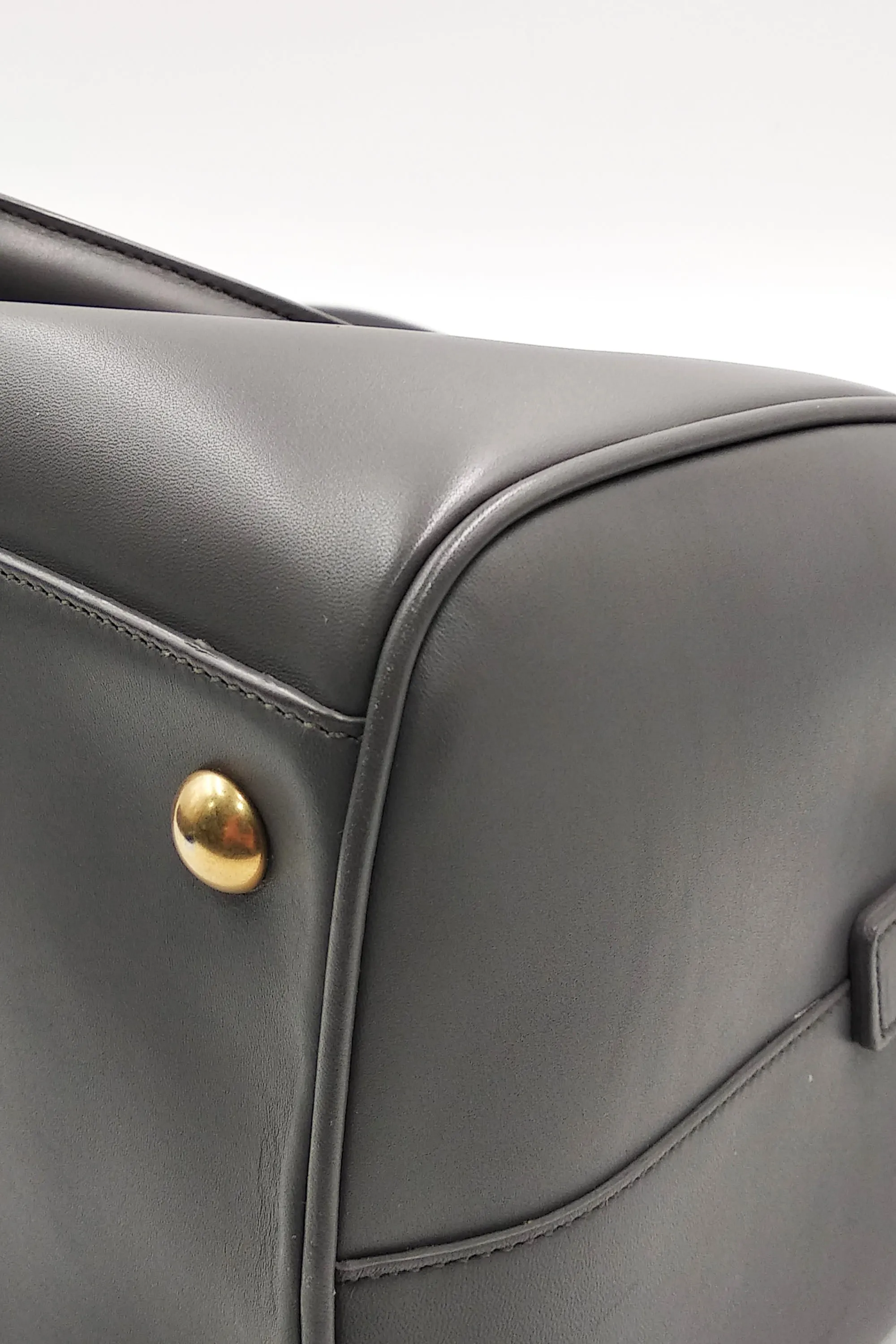 Small Classic Duffle Bag Grey