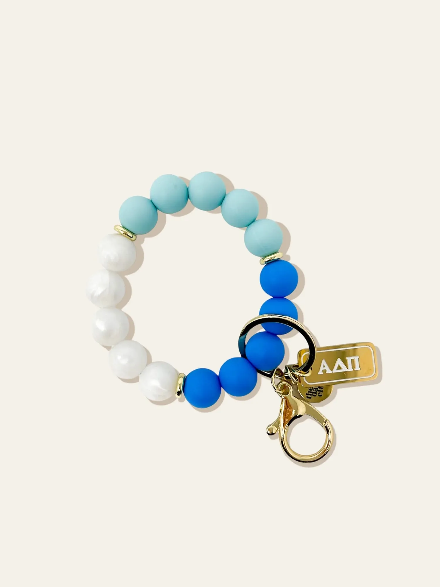 Sorority Beaded Keychain Wristlet