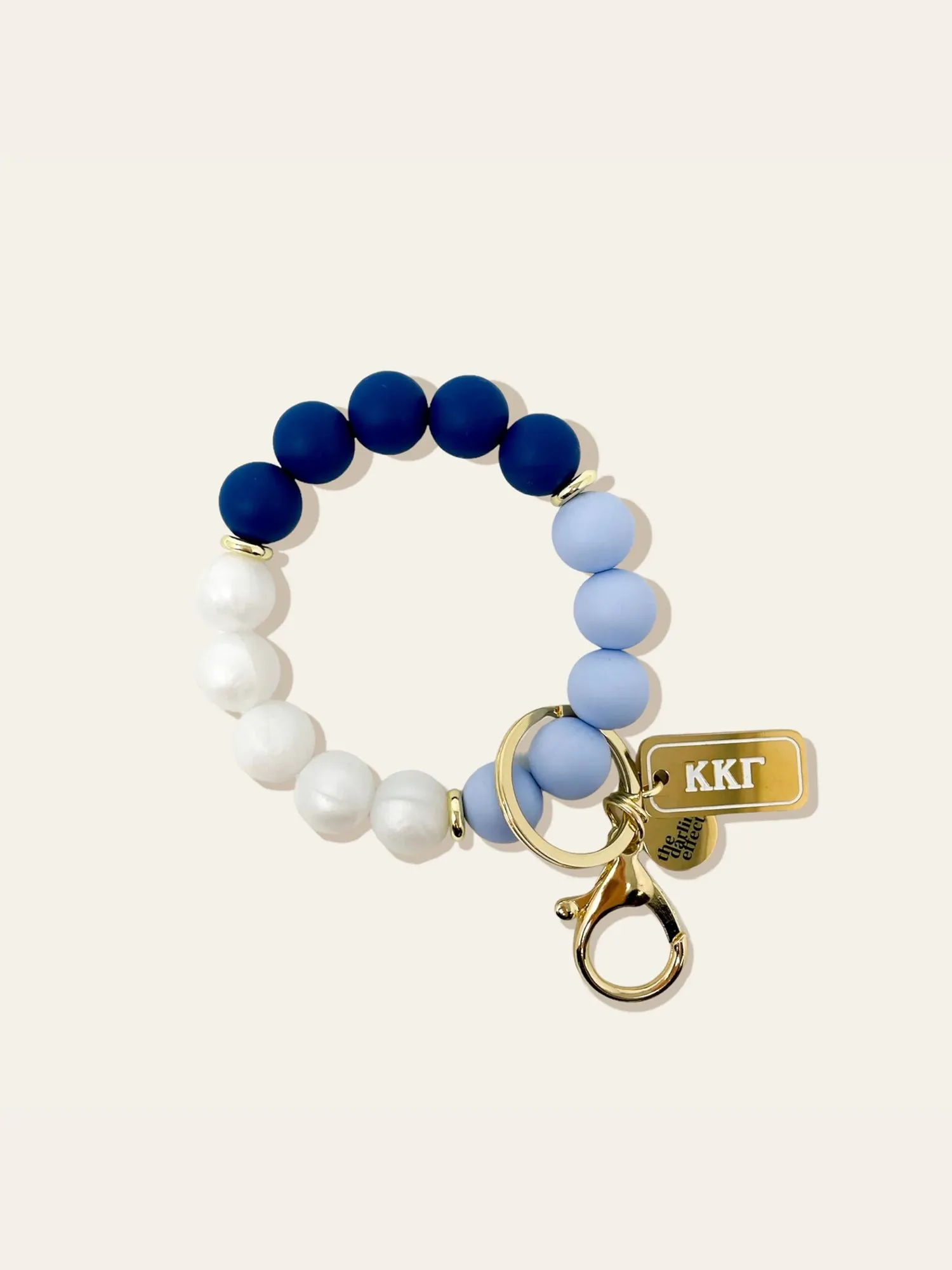 Sorority Beaded Keychain Wristlet