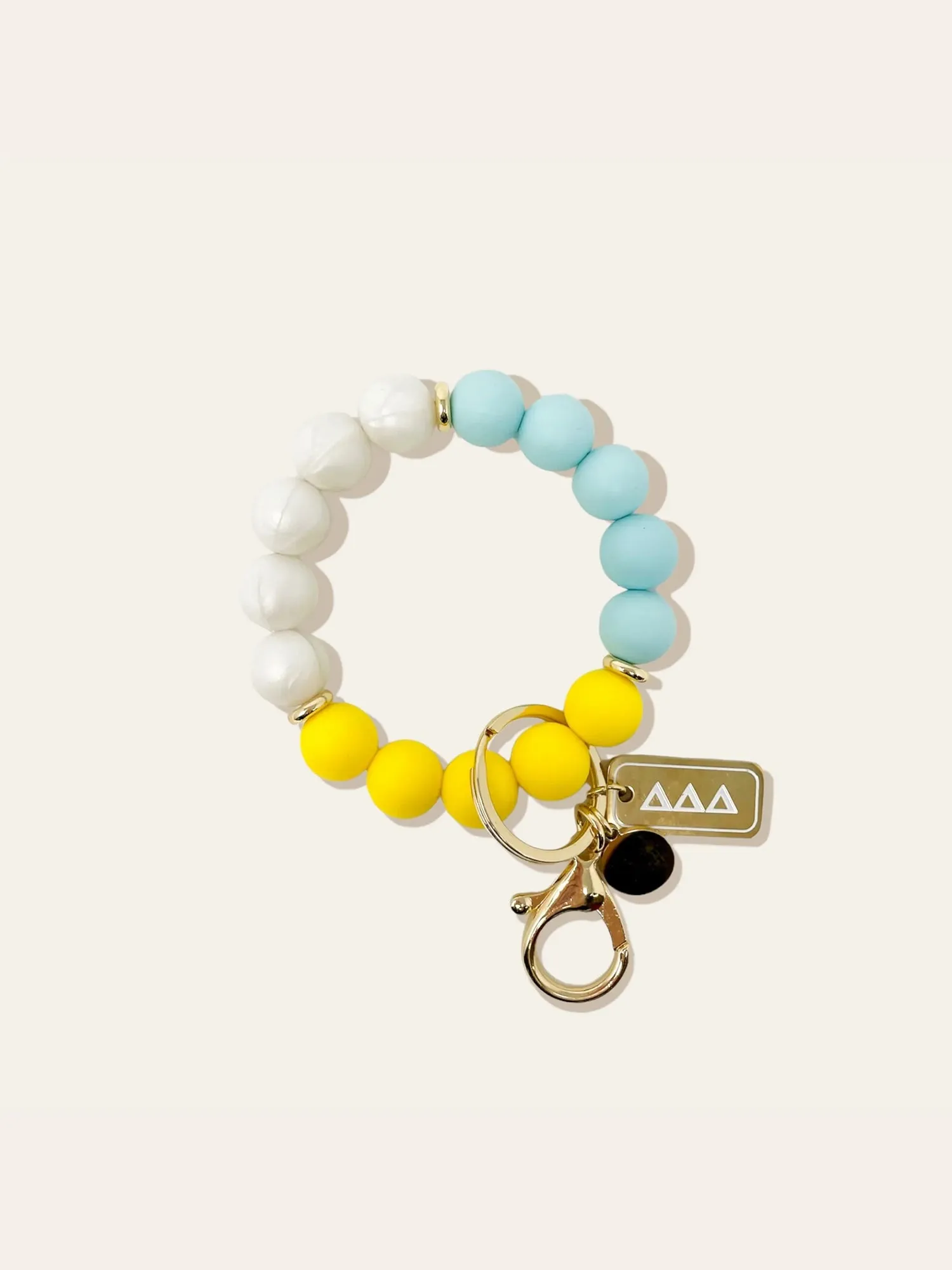 Sorority Beaded Keychain Wristlet