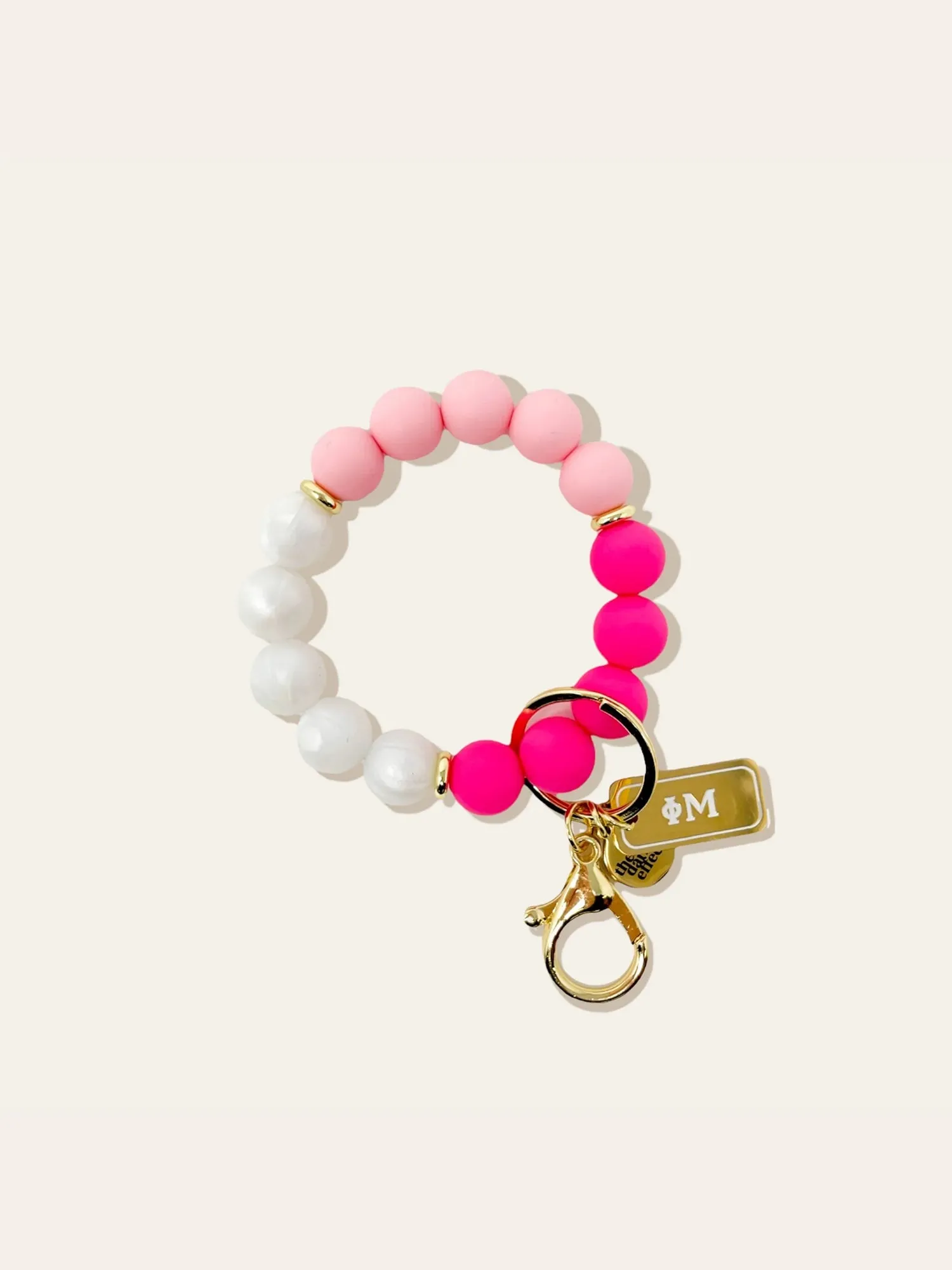 Sorority Beaded Keychain Wristlet