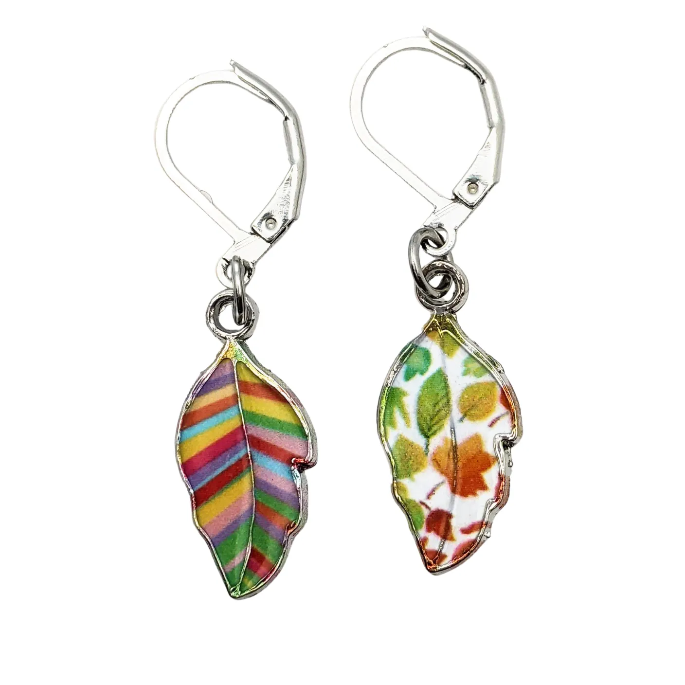 Summer Leaves Removable Stitch Markers | Crochet or Knitting