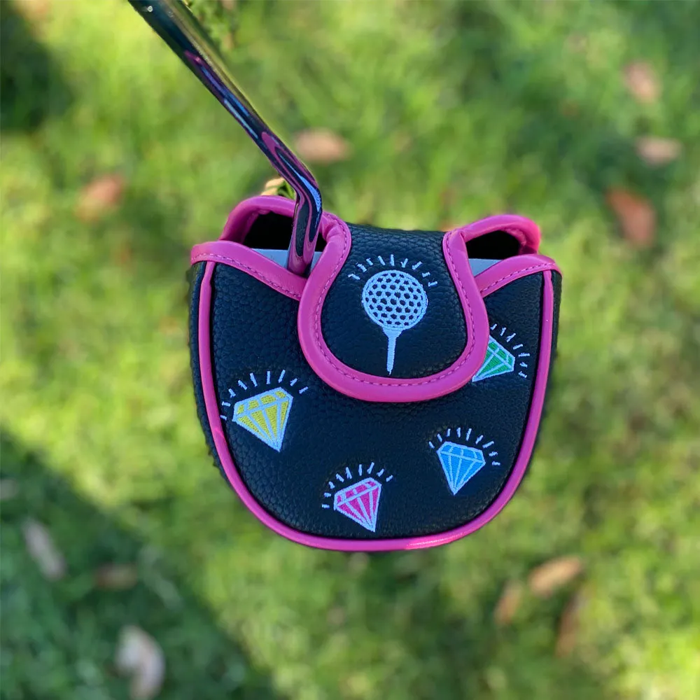 Swing With Bling (Black) Mallet Putter Cover