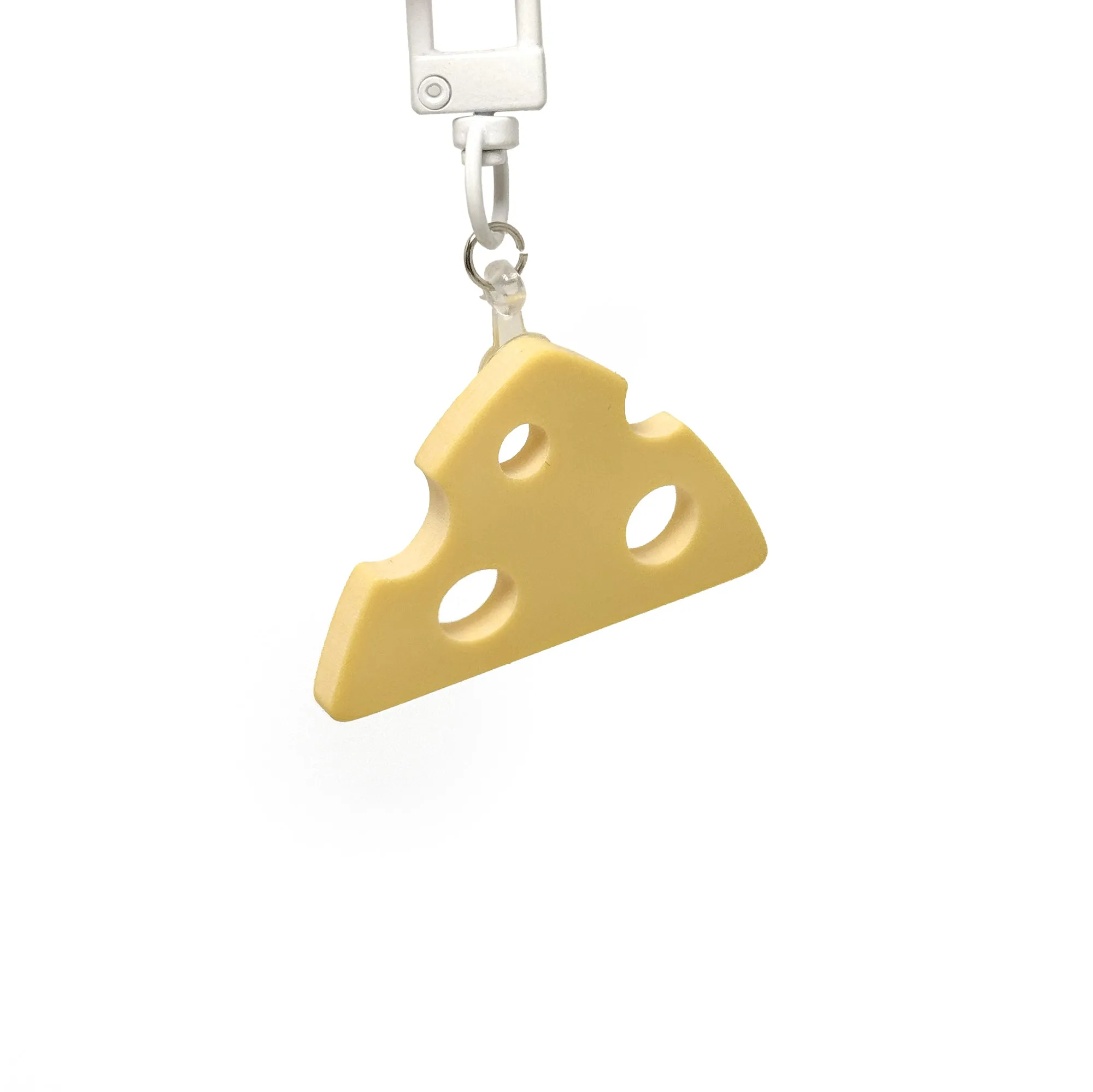 Swiss Cheese 🧀 Key Chain / Zipper Pull