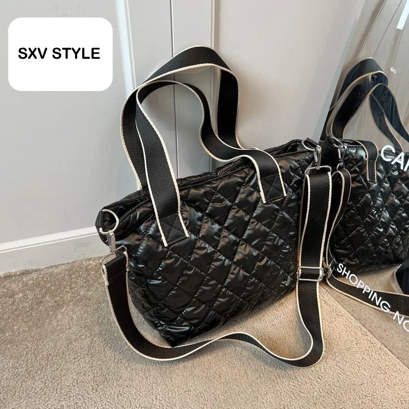SXV PUFFER SHINING  TOTE BAG