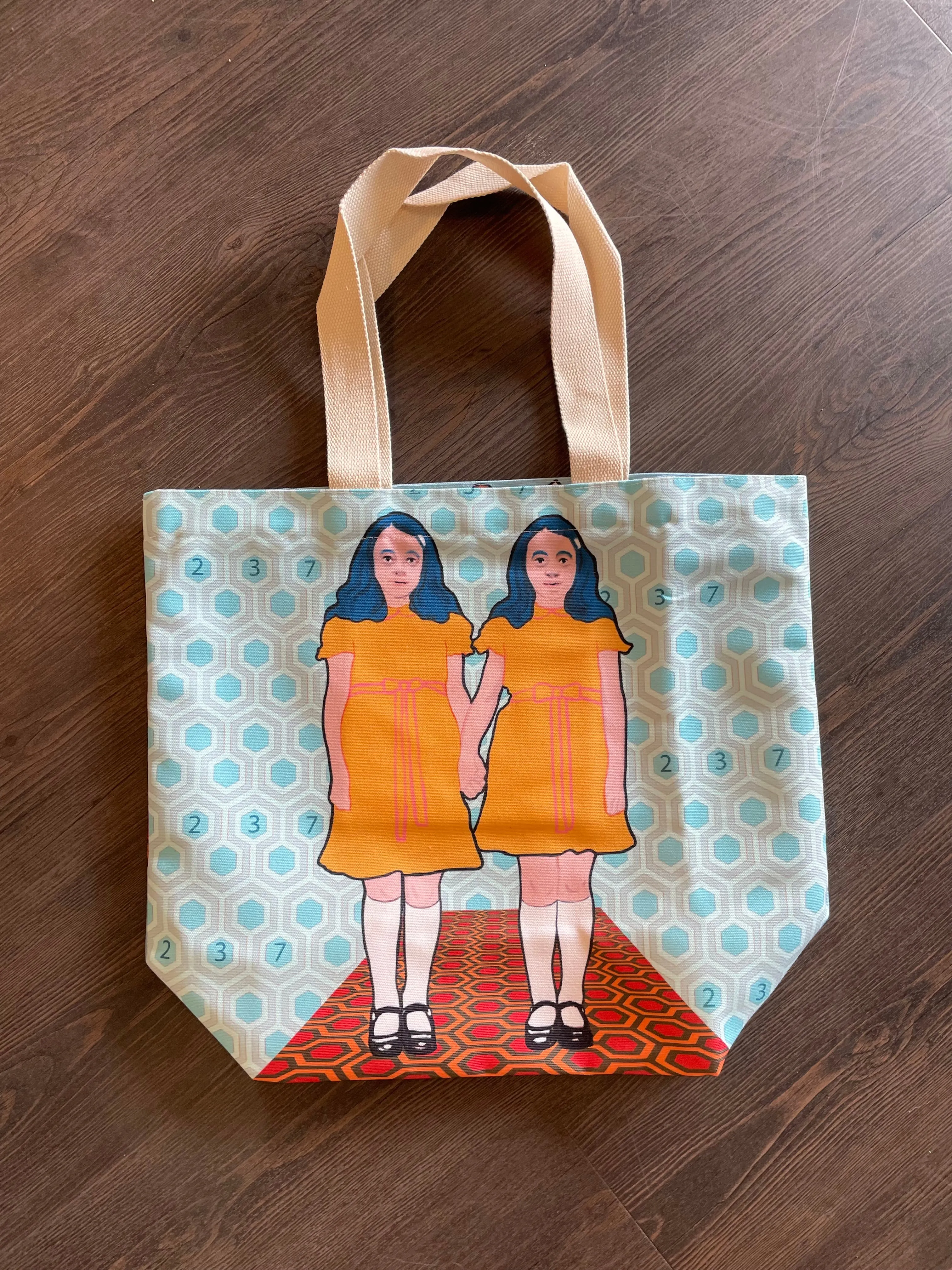 The Shining Twins Tote Bag