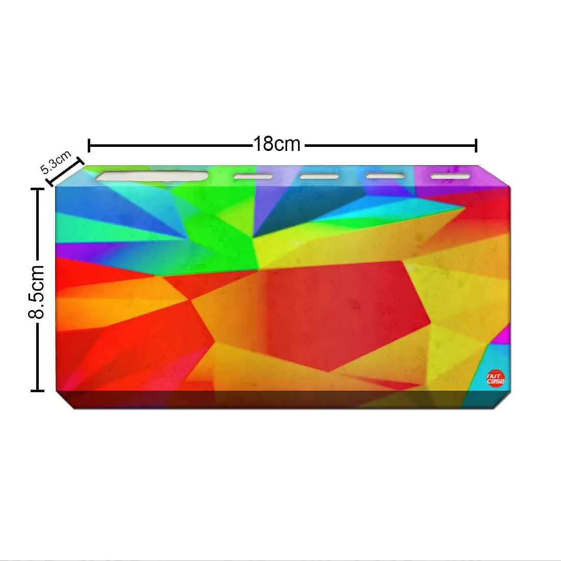 Toothbrush Holder Wall Mounted -Shards of Color